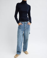 TIBI Slouchy Carpenter Jean - Classic Denim  Sz29