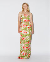 BERNADETTE Lena Floral Print Taffeta Dress - Pink
