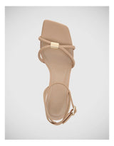 WITTNER Kendall Leather Heel Sandal - Vintage Pink Sz40 NZ9