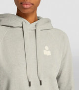 ISABEL MARANT ETOILE Malibu Logo Hoodie - Grey Sz34 NZXS