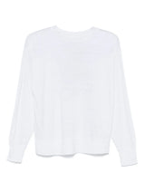 ISABEL MARANT ÉTOILE Klowia Linen Sweatshirt - White