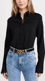 ZIMMERMANN Monogramm Belt - Black SzS