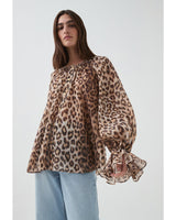 AJE Colette Blouse - Leopard Sz6