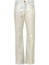 PINKO Roxanne Jeans - Gold Foil SzM
