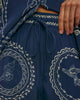 ALÉMAIS Oceane Silk Trousers - Navy Sz8