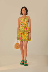 FARM RIO Delicate Fruit Garden Top - Yellow SzS
