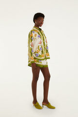FARM RIO Tropical Scarf Shorts - Sand SzS