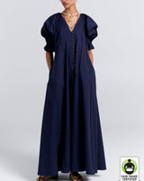 KAREN WALKER Perfect Day Melody Dress - Navy Sz10