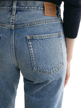 TOTEME Twisted Seam Jeans - Blue Sz26