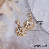 BEAUTIFUL EARTH Sunflower Drop Earrings
