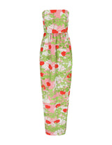 BERNADETTE Lena Floral Print Taffeta Dress - Pink