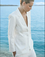 TRELISE COOPER Girl Boss Blazer - White Sz14