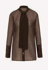 MAGGIE MARILYN You Remind Me of A Sunday Shirt - Black Coffee Sz12