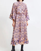 KAREN WALKER Holly Dress - Lilac Sz8
