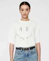 ANINE BING Kent Smiley Tee - White SzL