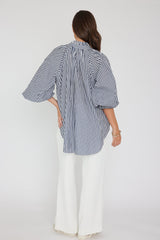 ALEXANDRA Danill Blouse - Navy Stripe SzM