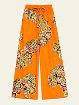 ALÉMAIS Starscape Wide Leg Pants - Tangerine Sz12