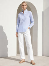 LOLLYS LAUNDRY Hobart Shirt - Blue Stripe SzL
