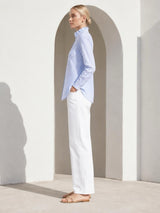 LOLLYS LAUNDRY Hobart Shirt - Blue Stripe SzL