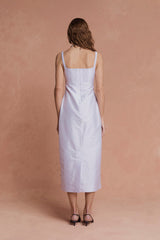 LOVAAN Camilla Dress - Lilac Sz10