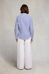 HOLLAND COOPER Classic Button Down Shirt - Navy Sz12