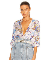 ISABEL MARANT ÉTOILE Catchell Printed Shirt - Sz36 NZ8