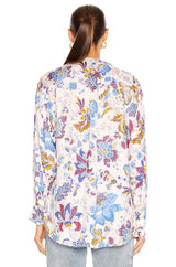 ISABEL MARANT ÉTOILE Catchell Printed Shirt - Sz36 NZ8