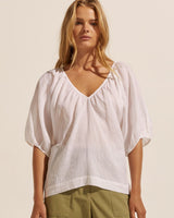 ZOE KRATZMANN Element Top - White Sz2 NZ 12