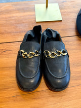 SEE BY CHLOÉ Mahe Chain Loafers - Black EU38