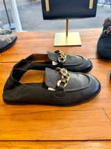 SEE BY CHLOÉ Mahe Chain Loafers - Black EU38