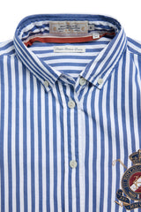 HOLLAND COOPER Classic Button Down Shirt - Navy Sz12