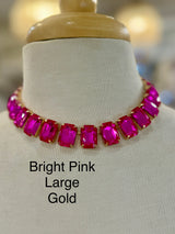 BUNNIES Statement Crystal Necklace