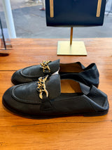 SEE BY CHLOÉ Mahe Chain Loafers - Black EU38