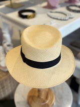 NEWT  Handwoven Montecristi Panama Hat - Sz58