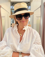 NEWT  Handwoven Montecristi Panama Hat - Sz58
