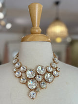 BEAUTIFUL EARTH Maxi Collar Necklace SILVER & GOLD