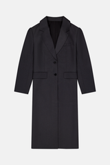 REBE Icon Suiting Coat - Charcoal Sz Small