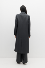 REBE Icon Suiting Coat - Charcoal Sz Small