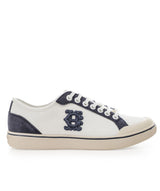 HOLLAND COOPER Mayfair Court Trainer - Off White & Navy UK5 EU38