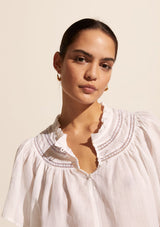 ZOE KRATZMANN Orbit Top - White Sz 2 NZ12