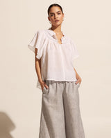 ZOE KRATZMANN Orbit Top - White Sz 2 NZ12