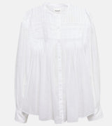 ISABELLE MARANT ÉTOILE Plalia Blouse - White EU38 NZ10