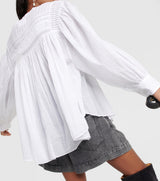 ISABELLE MARANT ÉTOILE Plalia Blouse - White EU38 NZ10
