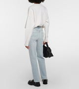 AG JEANS x EmRata Clove Mid-rise Jeans - Iris Sz28