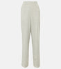 JACQUEMUS Le pantalon Titolo High-Rise Pants - Grey Sz38 NZ10