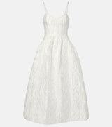 REBECCA VALLANCE Vanilla Dreams Midi Dress - Ivory Sz10
