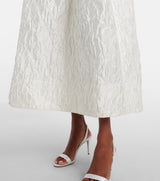 REBECCA VALLANCE Vanilla Dreams Midi Dress - Ivory Sz10