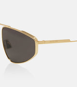 BOTTEGA VENETA Aviator Sunglasses - Gold