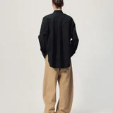 GREGORY Paxton Shirt - Black SZ Large