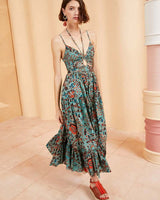ULLA JOHNSON Phoebe Dress - Jade US4 NZ8